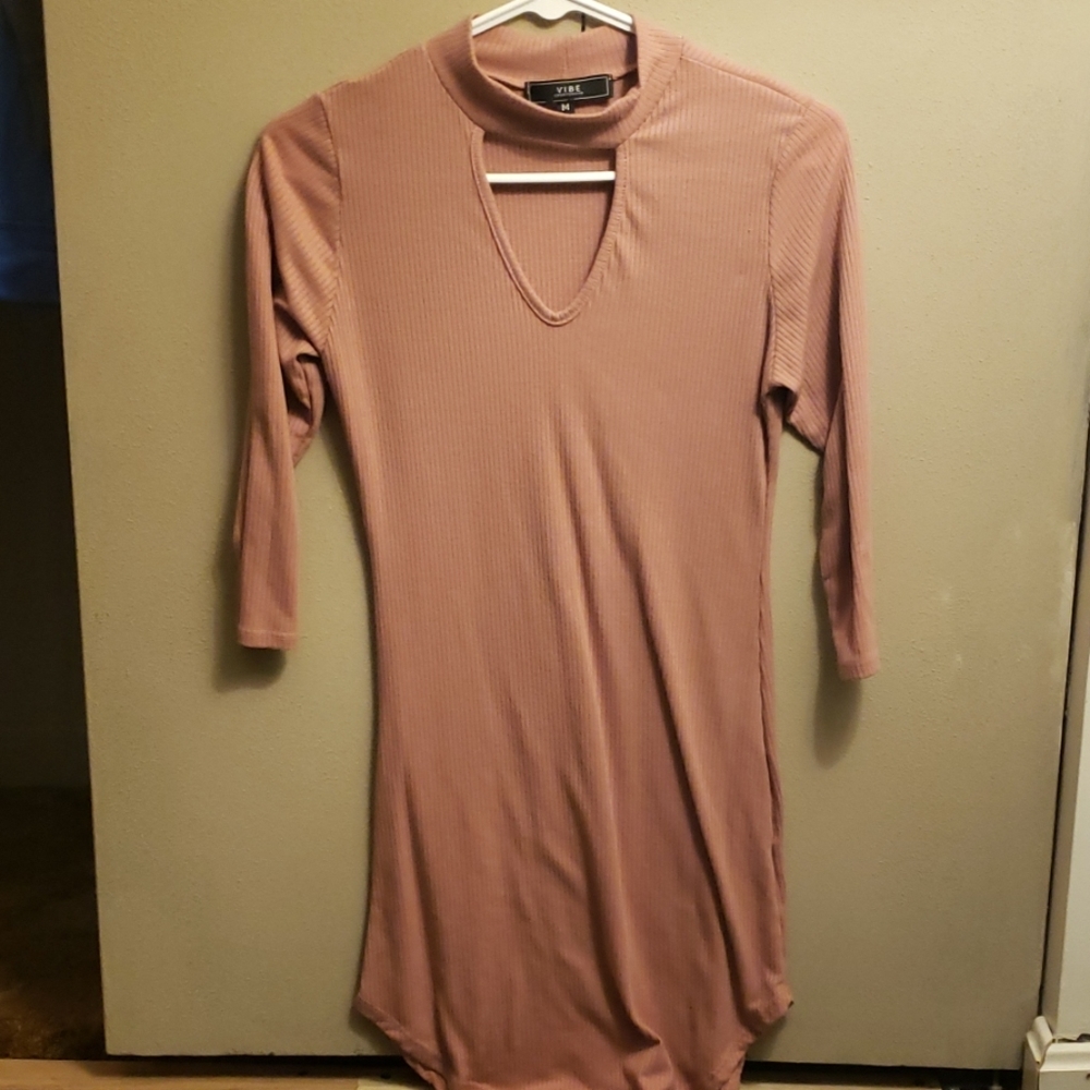 Open heart tunic style top